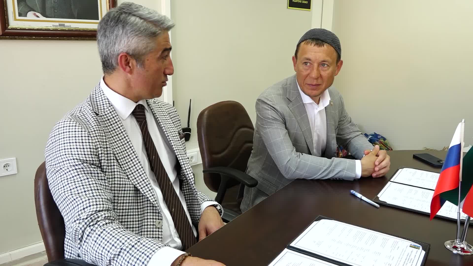 TATARİSTAN'IN NİJNEKAMSK BELEDİYESİ’NDEN MARMARİS’E ZİYARET