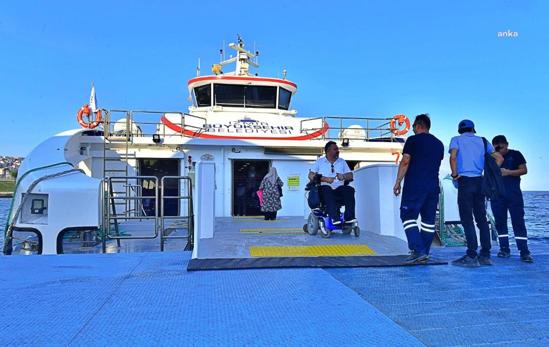 İZMİR BÜYÜKŞEHİR BELEDİYESİ’NİN ENGELLİ BİREYLER İÇİN YAŞAMA GEÇİRDİĞİ GEMİ SEFERLERİ 4 TEMMUZ’DA BAŞLIYOR