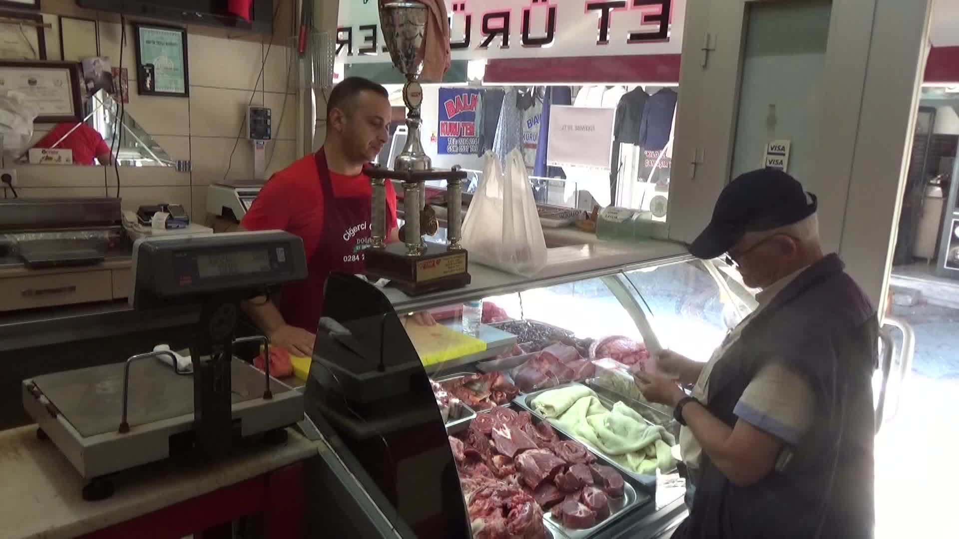 EDİRNE'DE KIYMA ÇEKTİRME FİYATINA ZAM