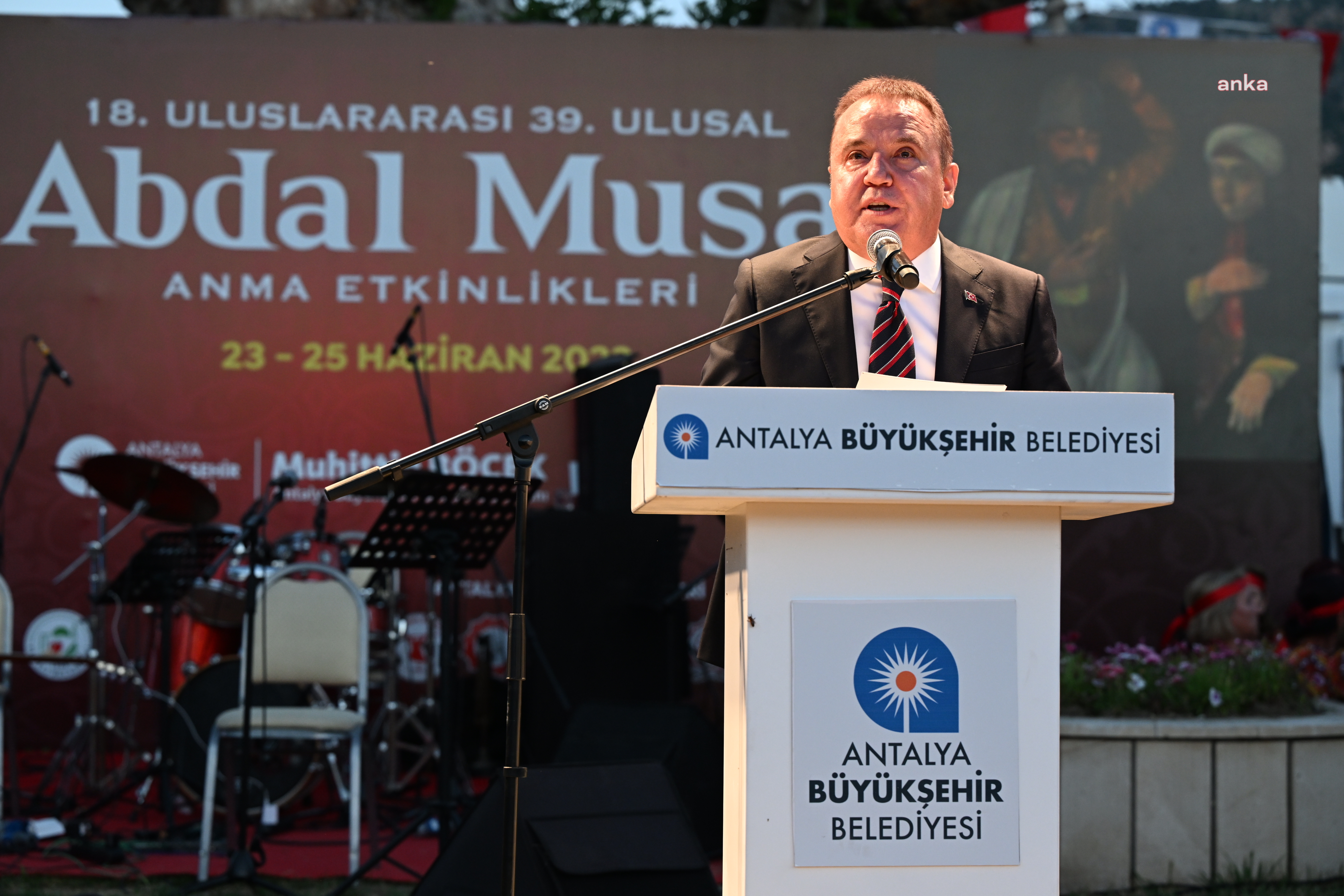 ANTALYA BÜYÜKŞEHİR BELEDİYE BAŞKANI BÖCEK: “ABDAL MUSA’NIN ÖĞRETİLERİNİ COĞRAFYAMIZDA YAŞATMAYA DEVAM EDECEĞİZ”