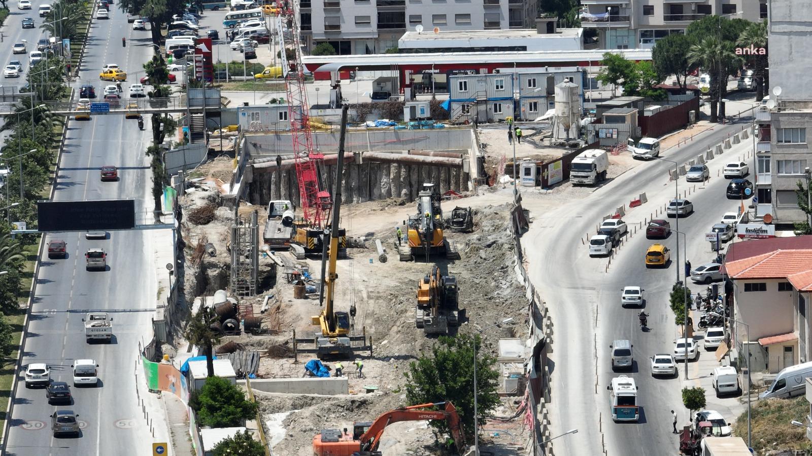 İZMİR’İN TARİHİ YATIRIMI “BUCA METROSU” HIZLA İLERLİYOR