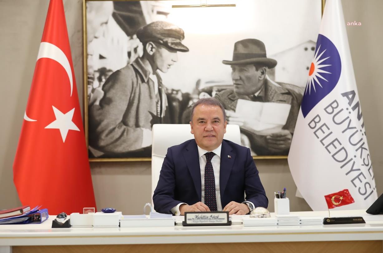 ANTALYA BÜYÜKŞEHİR BELEDİYE BAŞKANI BÖCEK’TEN KURBAN BAYRAMI MESAJI