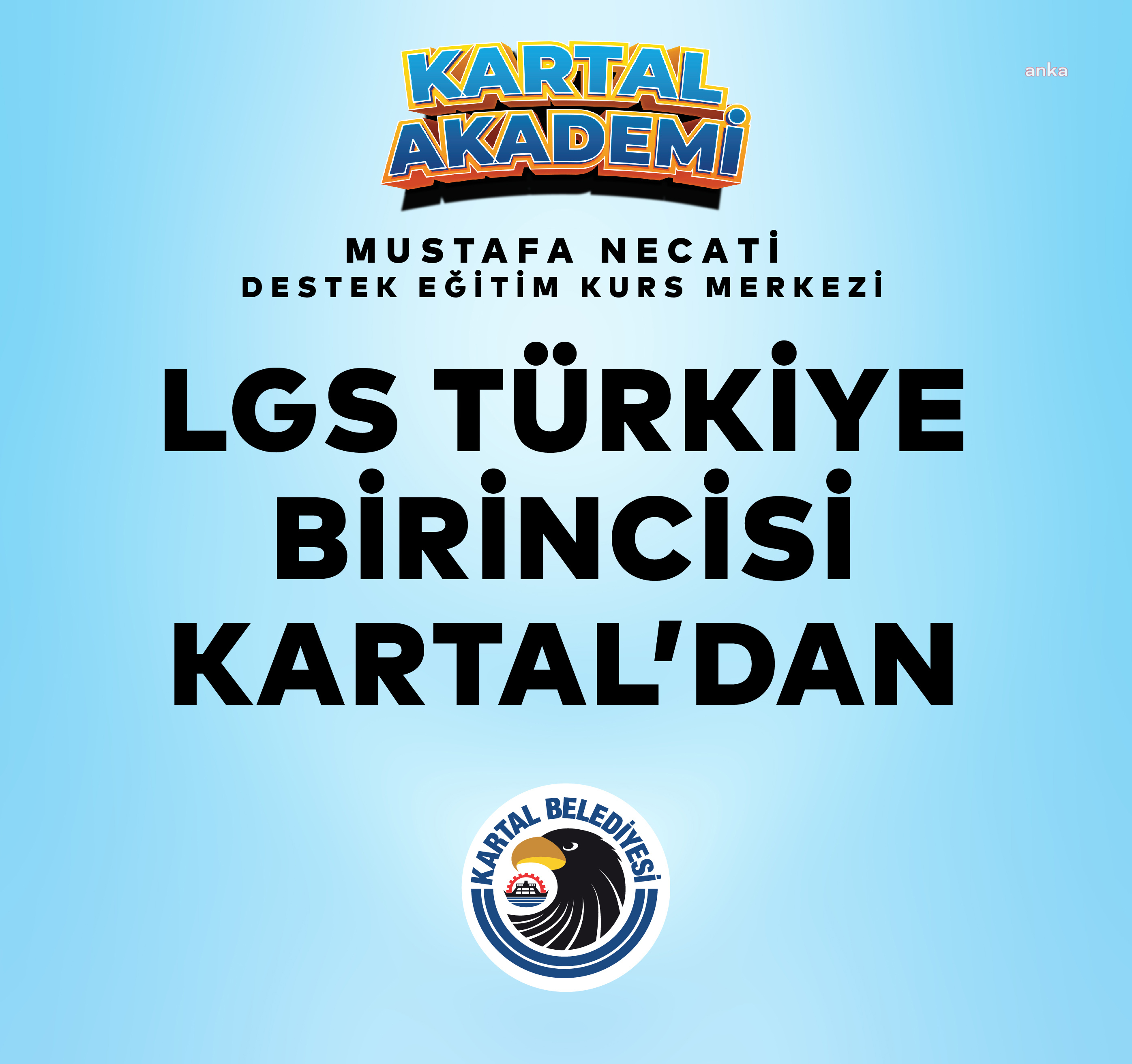 KARTAL BELEDİYESİ ÖĞRENCİSİ MERT BİLAL ÖZMEK’TEN LGS’DE ÜSTÜN BAŞARI