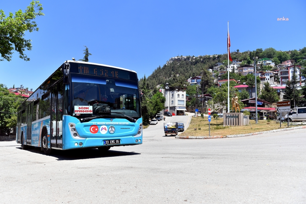 MERSİN BÜYÜKŞEHİR BELEDİYESİ, KIRSALA OTOBÜS SEFER SAYISINI ARTIRDI