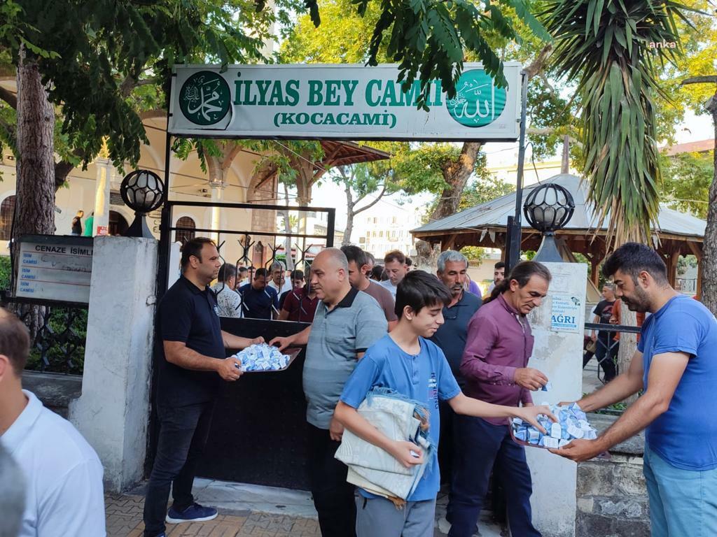 AYDIN BÜYÜKŞEHİR BELEDİYESİ, VATANDAŞLARLA BAYRAMLAŞTI