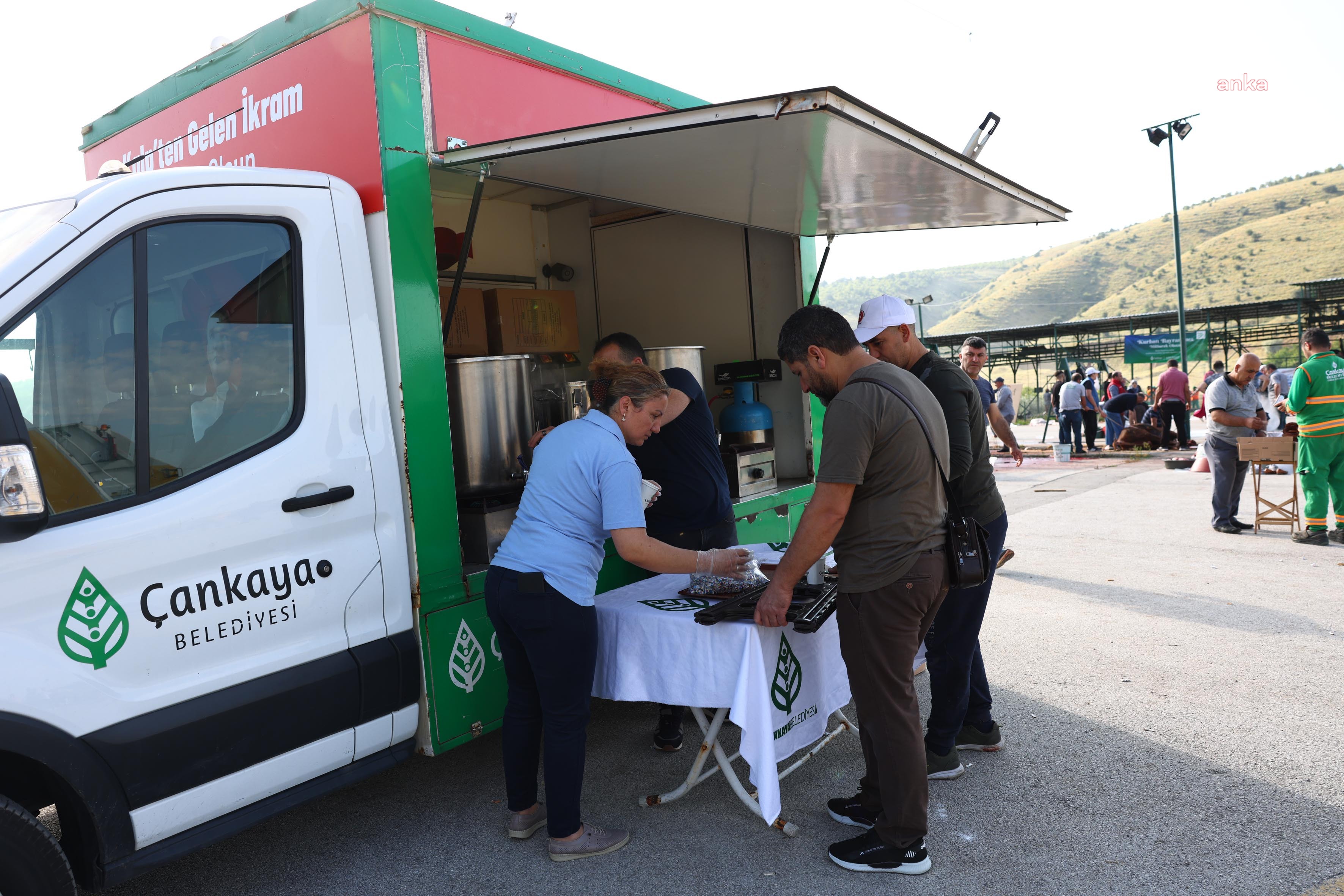 ÇANKAYA’DA KURBAN BAYRAMI, MÜHYE’DE KARŞILANDI