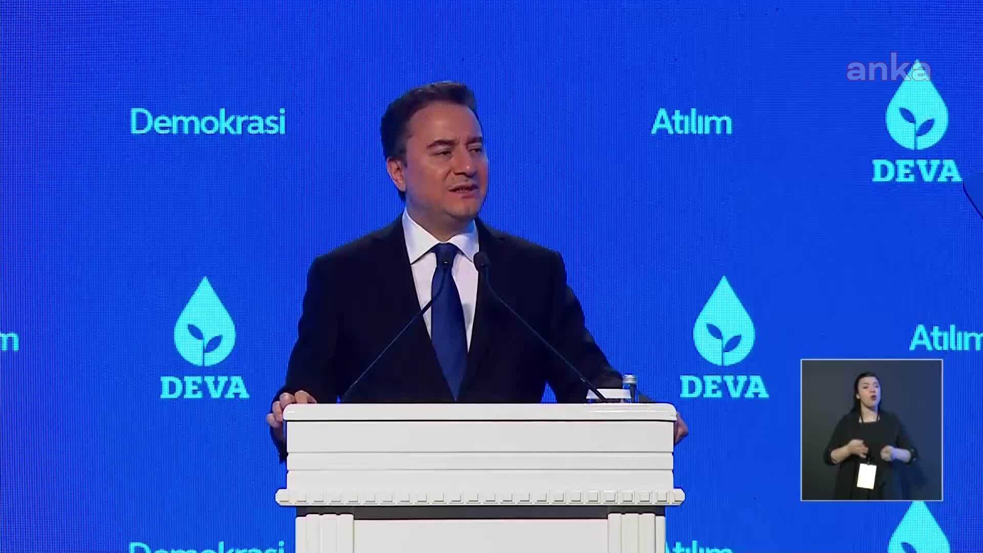 DEVA PARTİSİ GENEL BAŞKANI ALİ BABACAN'IN KORONAVİRÜS TESTİ POZİTİF ÇIKTI