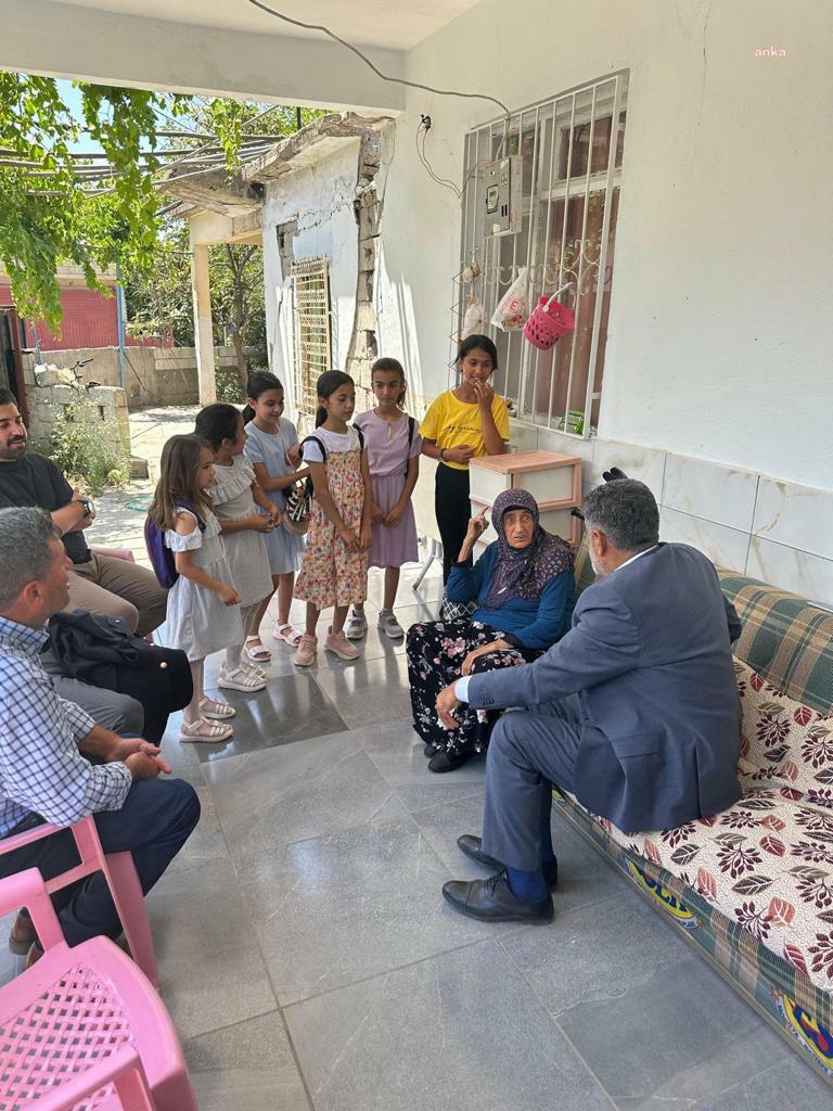 REMZİ ÇAYIR'DAN DEPREM BÖLGESİNE BAYRAM ZİYARETİ