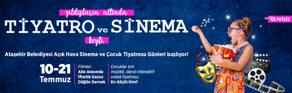 ATAŞEHİR’İN PARKLARI KÜLTÜR-SANAT ETKİNLİKLERİNE EV SAHİPLİĞİ YAPACAK
