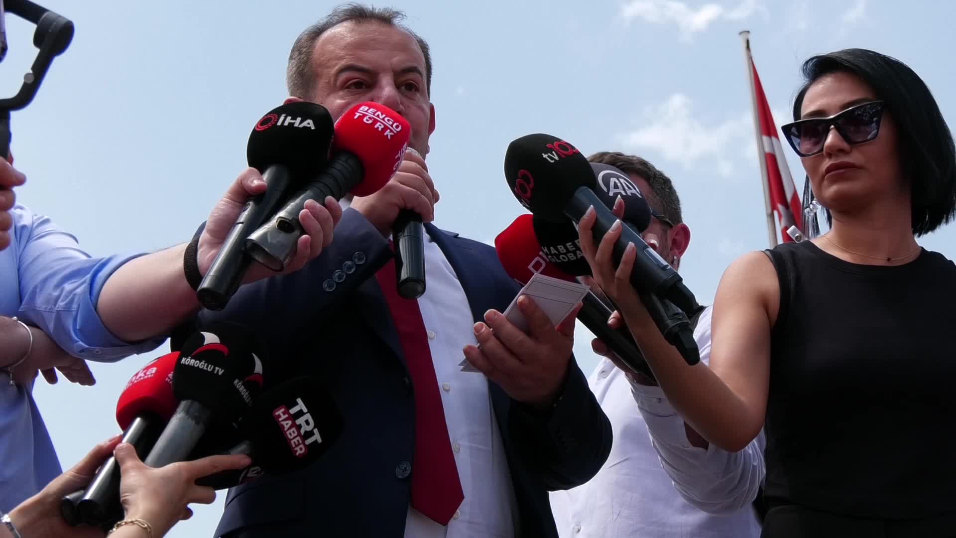 TANJU ÖZCAN BOLU’DAN ANKARA’YA "DEĞİŞİM VE ADALET YÜRÜYÜŞÜNÜ" BAŞLATTI