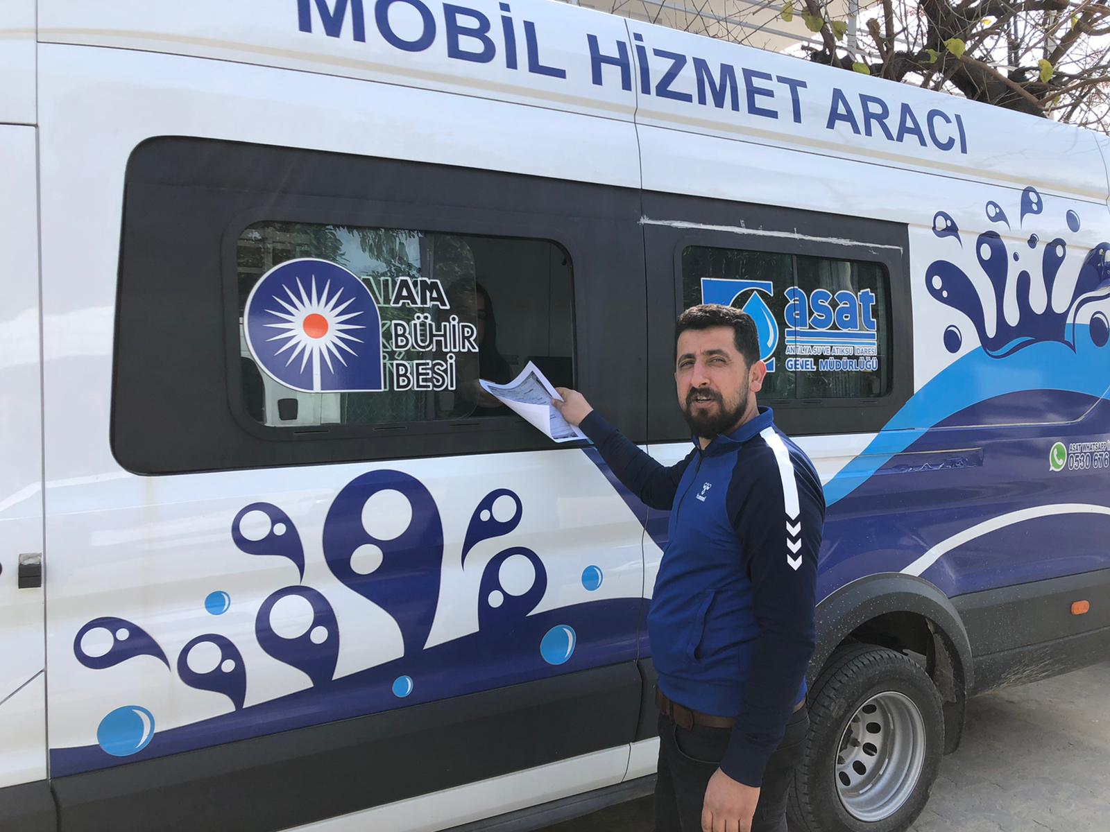ASAT'IN MOBİL HİZMET ARACI İLÇELERDE