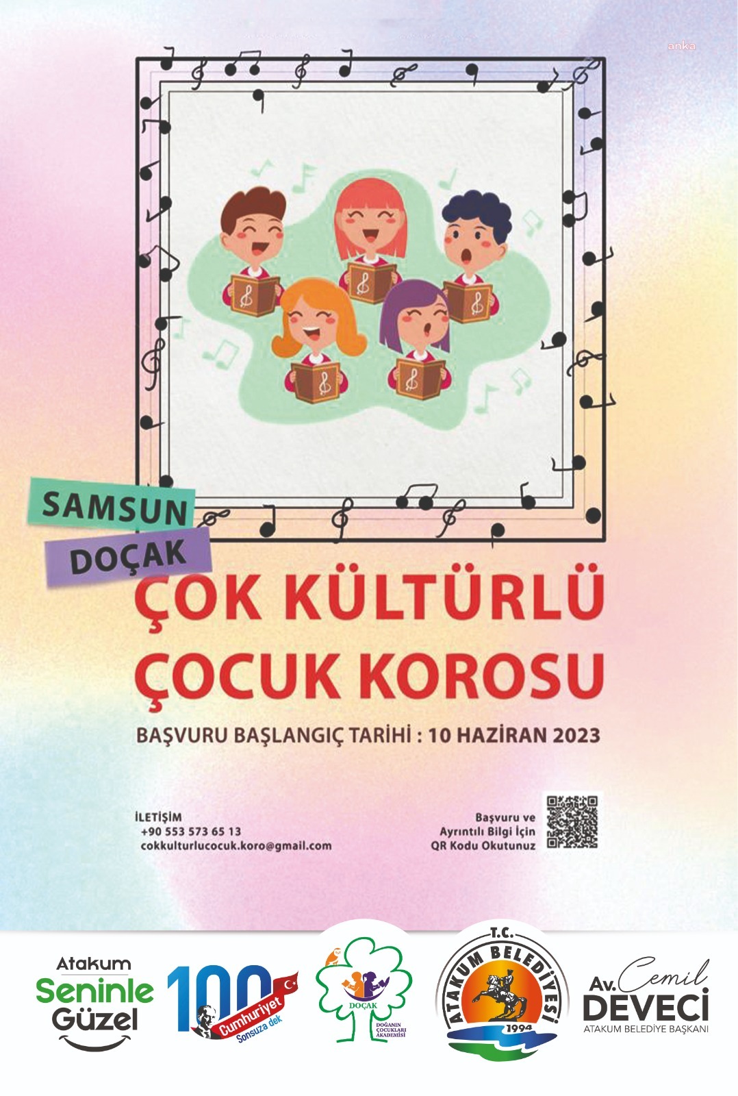 ATAKUM'DA DOĞANIN ÇOCUKLARINDAN ÇOK KÜLTÜRLÜ ÇOCUK KOROSU