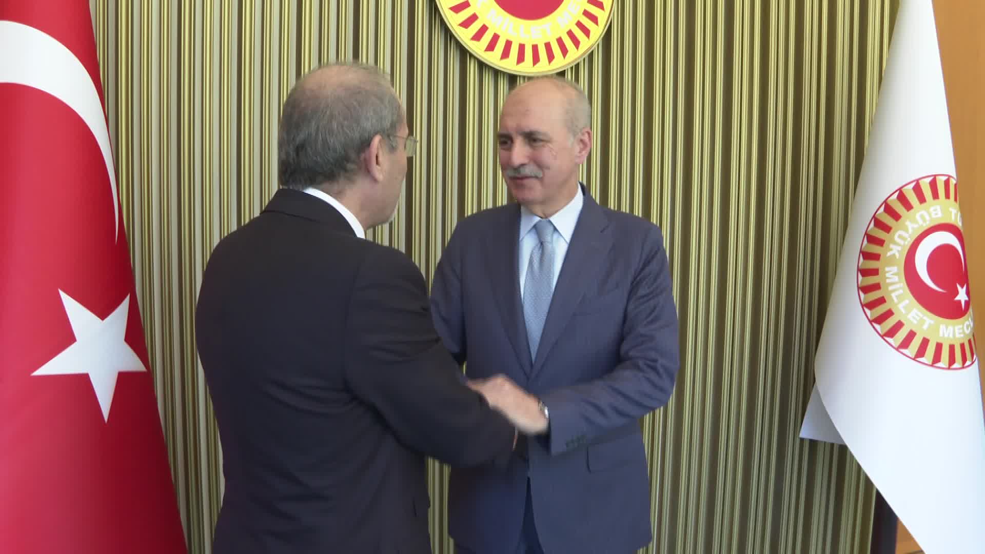 TBMM BAŞKANI KURTULMUŞ: "İSRAİL'İN YAYILMACI POLİTİKALARINI SINIR TANIMAZ BİR ŞEKİLDE SÜRDÜRMESİ BÖLGE BARIŞINI TEHDİT ETMEKTEDİR"