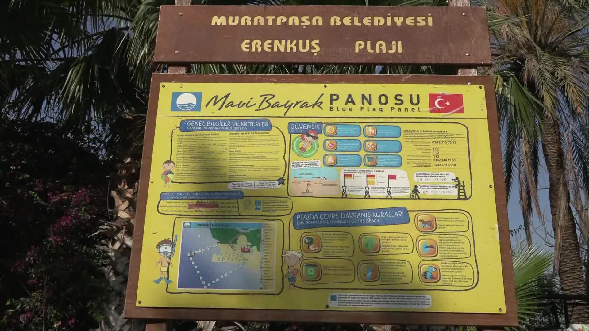 MURATPAŞA’NIN PLAJLARI İÇİN MAVİ BAYRAK TÖRENİ