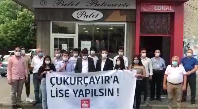 HALKÇI LİSELİLER: “ÇUKURÇAYIR’A LİSE YAPILSIN”