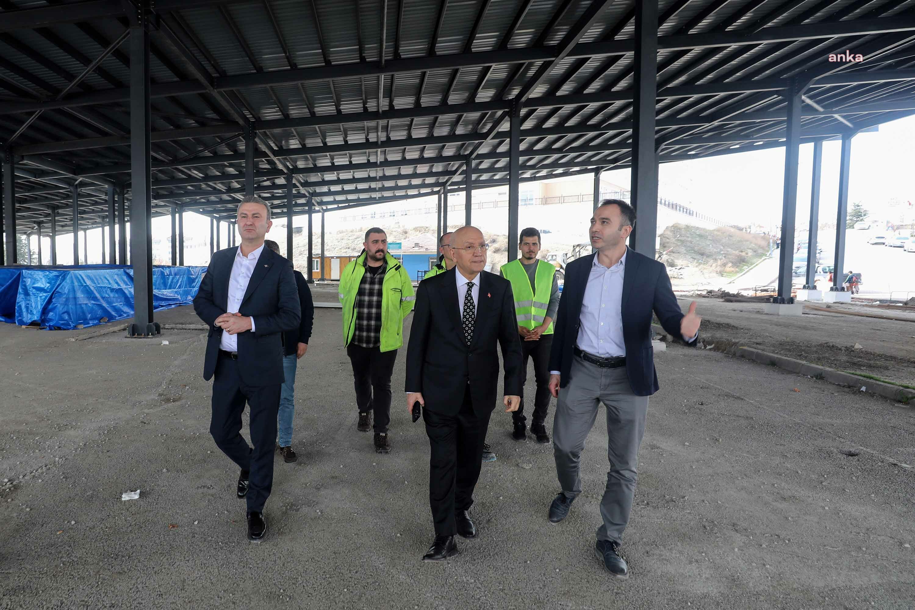 YENİMAHALLE’DE 5 PAZAR YERİNE GÜNEŞ ENERJİ PANELİ KURULUYOR