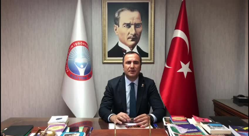 EĞİTİM-İŞ SENDİKASI GENEL BAŞKANI ÖZBAY: “ÖĞRETMENLİK MESLEĞİNİ İTİBARSIZLAŞTIRAN, KATEGORİZE EDEN BU KANUNUN İPTAL EDİLMESİ GEREKLİLİĞİ SON DERECE AÇIKTIR”
