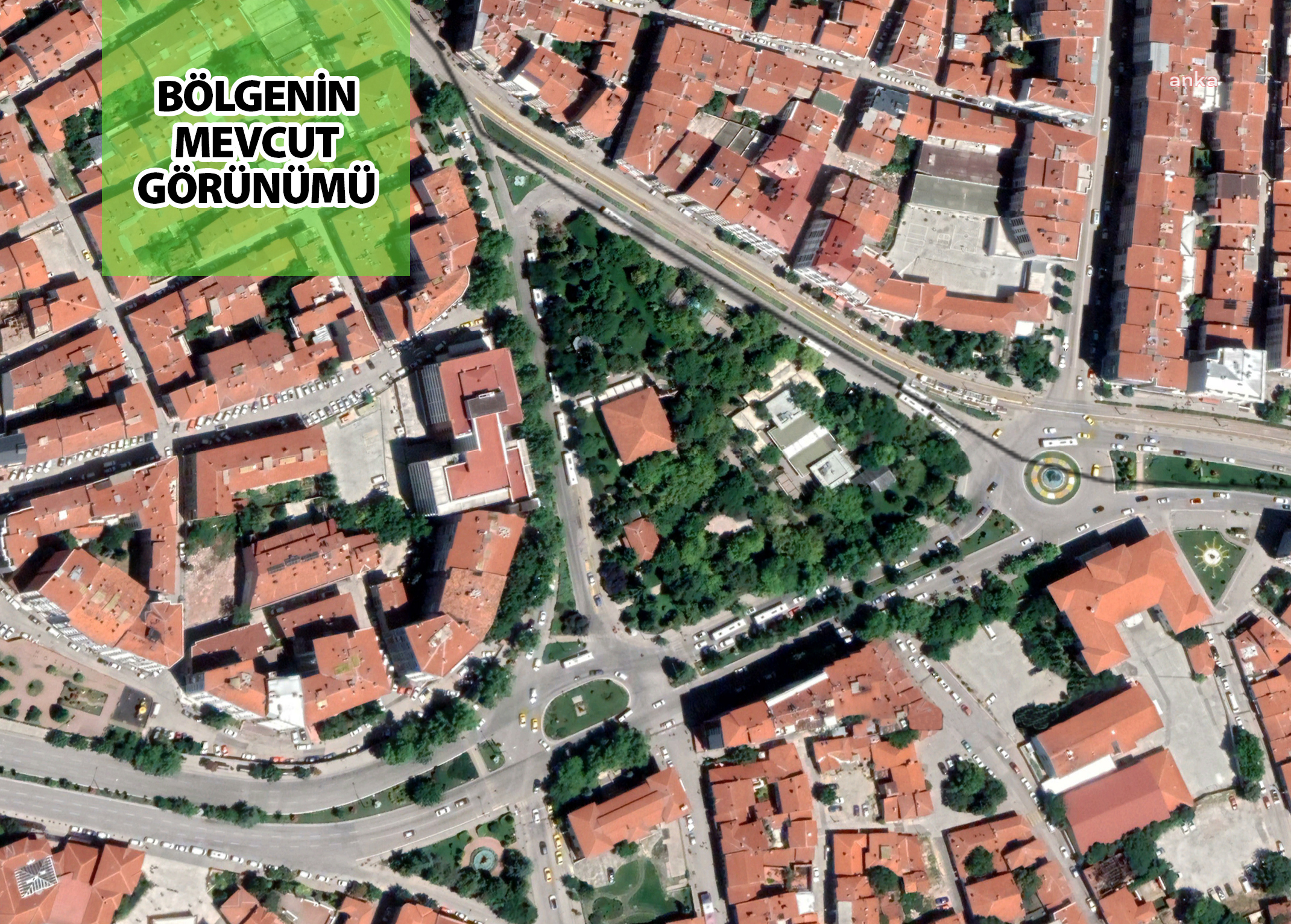 ESKİŞEHİR BÜYÜKŞEHİR BELEDİYESİ’NDEN ODUNPAZARI-ATATÜRK LİSESİ KAVŞAKLARINDA TRAFİĞİ RAHATLATACAK DÜZENLEME