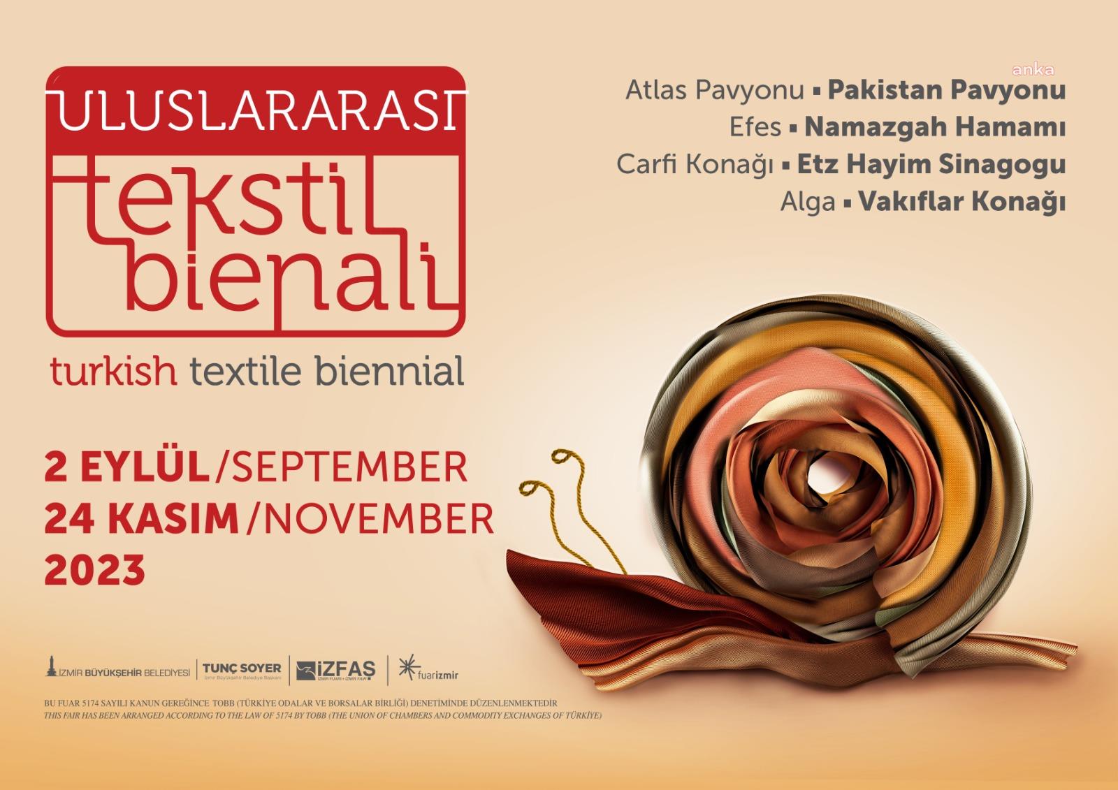 İZMİR, ULUSLARARASI TEKSTİL BİENALİ’NE EV SAHİPLİĞİ YAPACAK