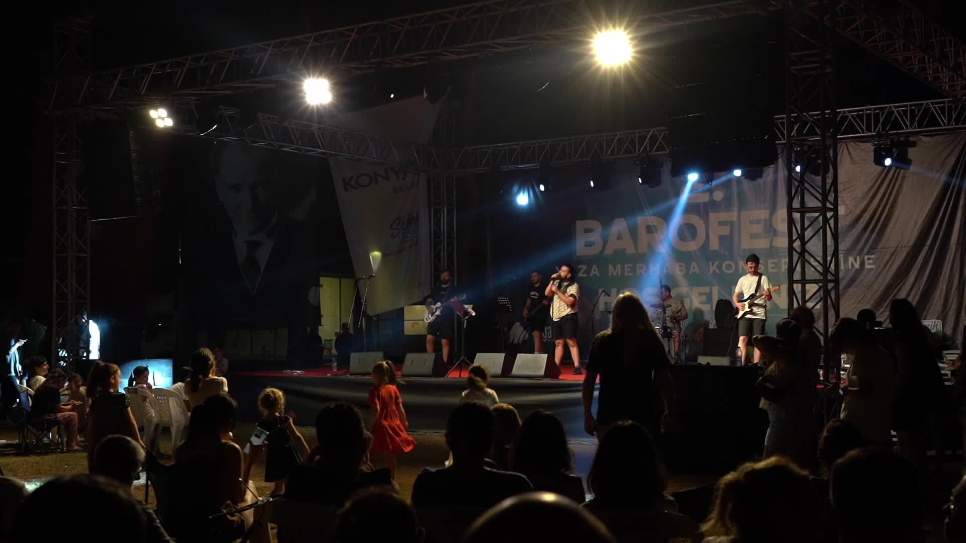 "BAROFEST YAZA MERHABA" AÇILIŞ KONSERİ, KONYAALTILI MÜZİKSEVERLERLE BULUŞTU