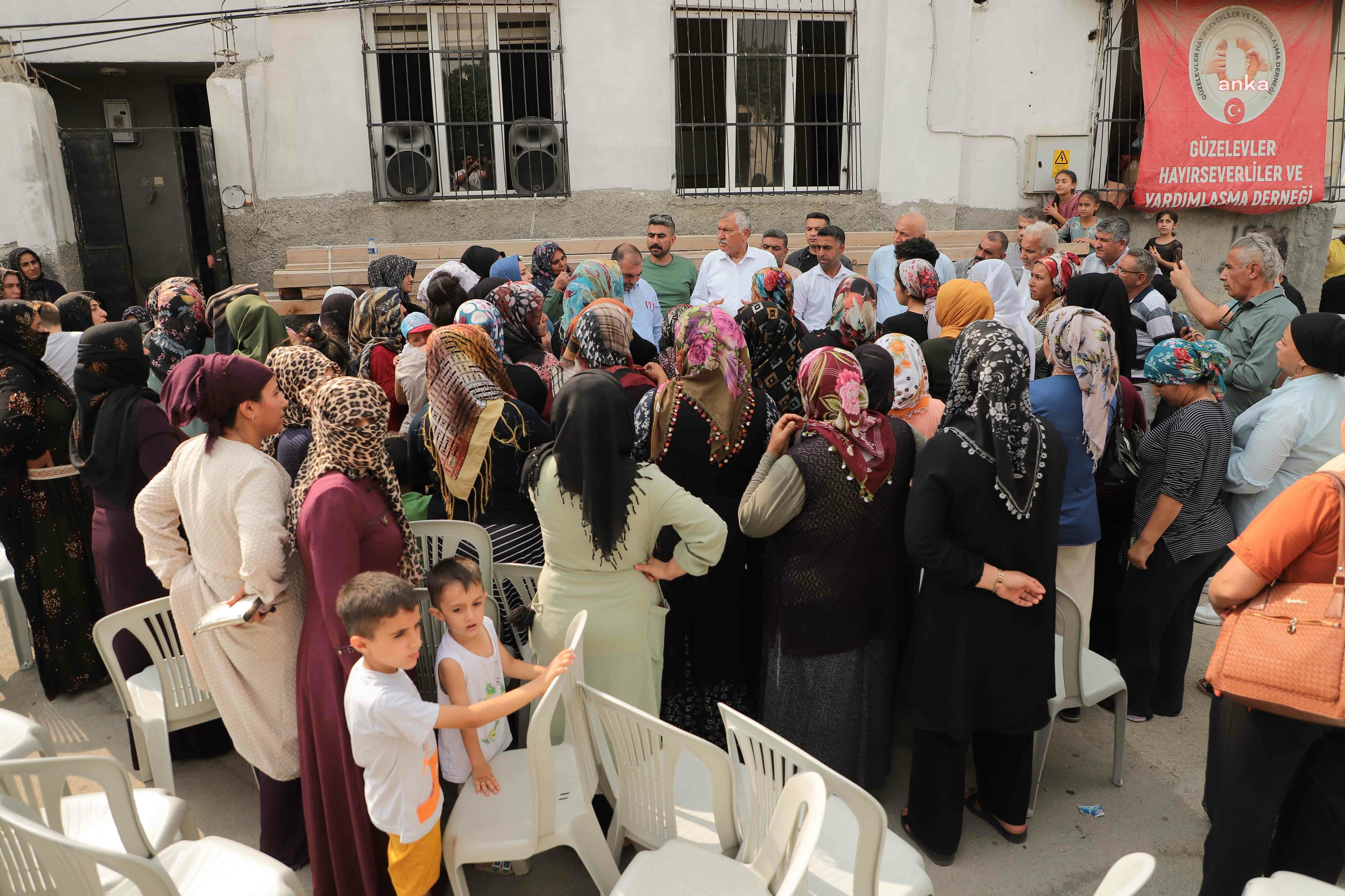 ZEYDAN KARALAR, GÜZELEVLER MAHALLESİ SAKİNLERİYLE BİR ARAYA GELDİ