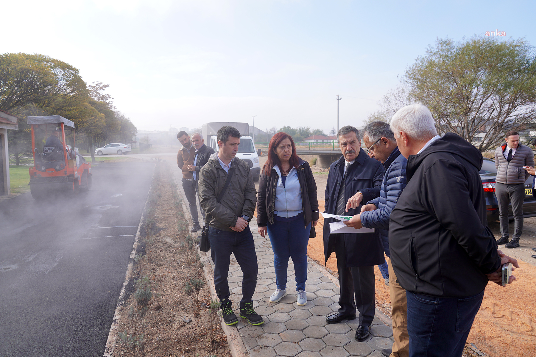 TEPEBAŞI BELEDİYE BAŞKANI ATAÇ’TAN PARK İNCELEMESİ