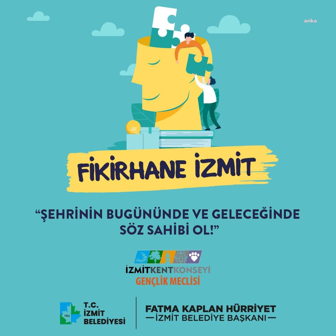 ‘FİKİRHANE İZMİT’ PROJESİ ORGANİZASYON KOMİTESİ BAŞVURULARI BAŞLADI