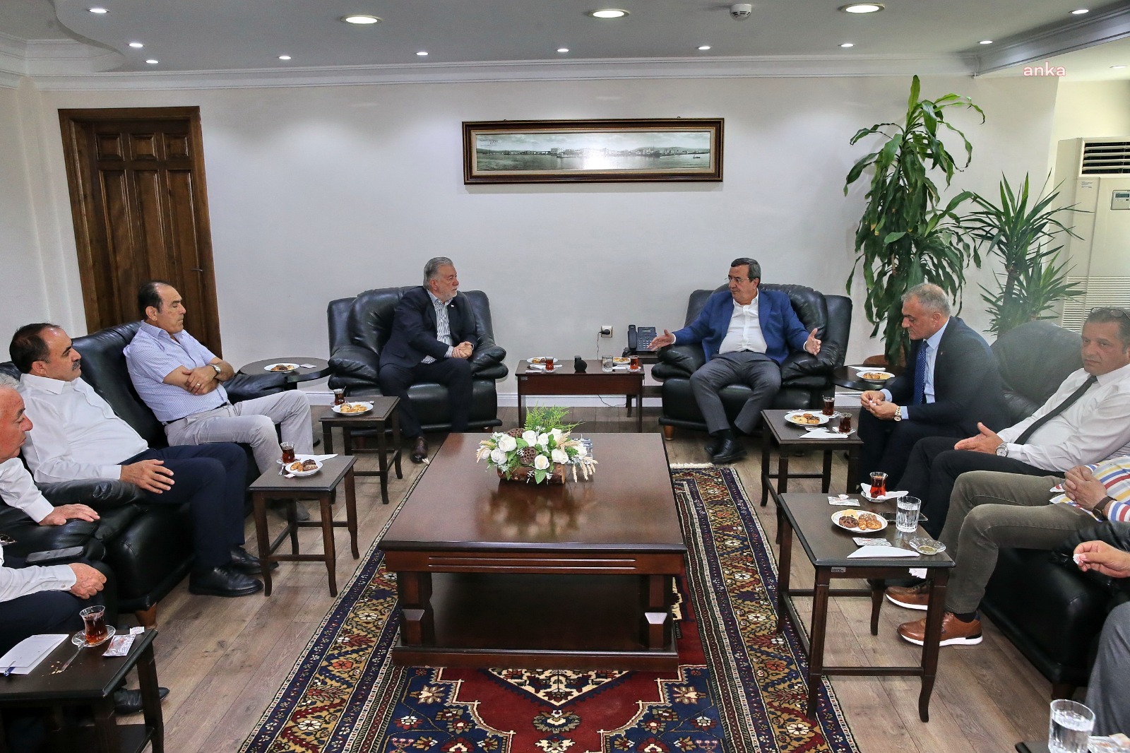 BATUR’DAN YALÇIN ATA’YA HAYIRLI OLSUN ZİYARETİ