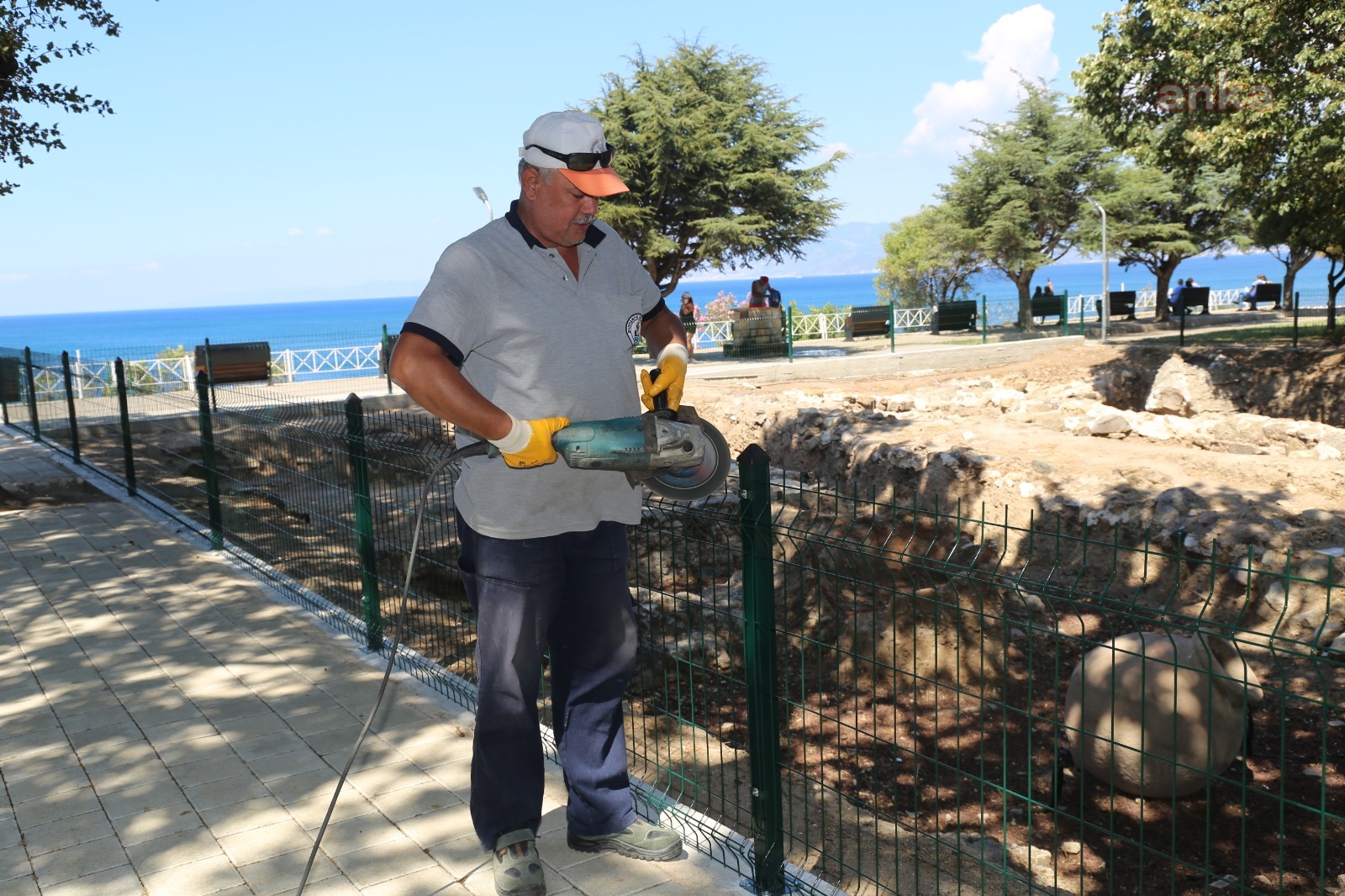 BURHANİYE BELEDİYESİ, ÖREN KAZI ALANINI YENİLEDİ