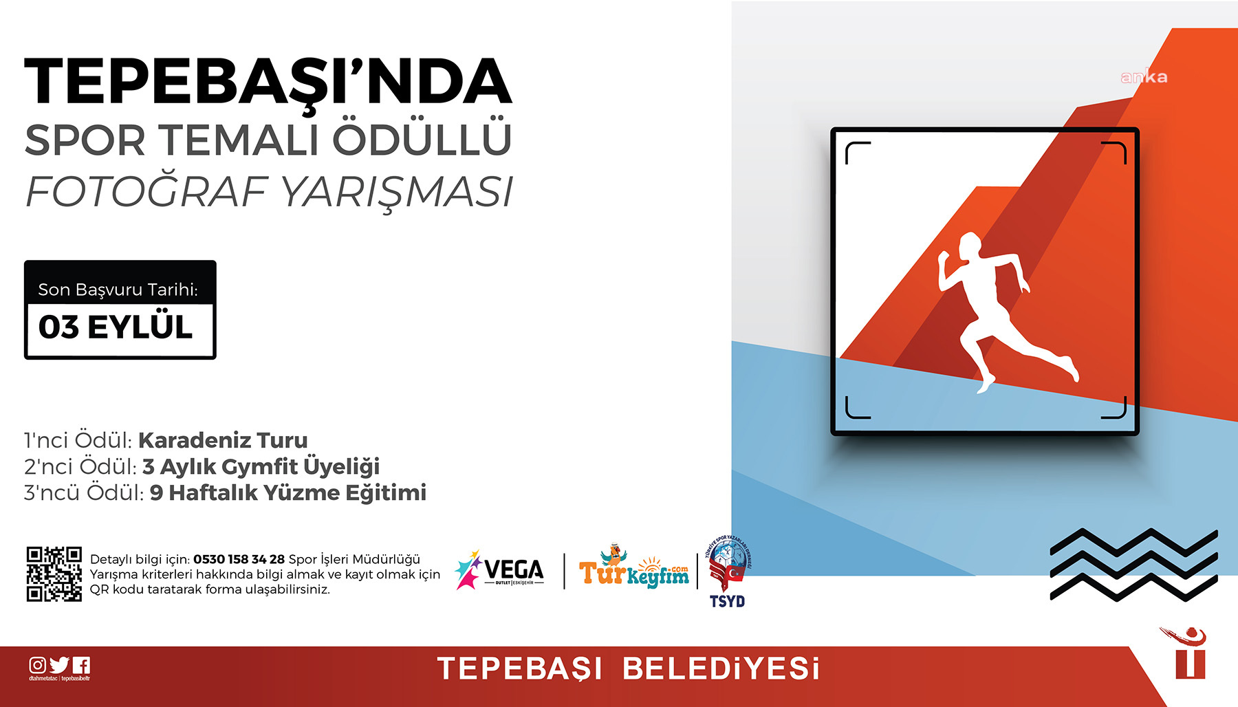 TEPEBAŞI’NDA SPOR TEMALI FOTOĞRAF YARIŞMASI BAŞLIYOR