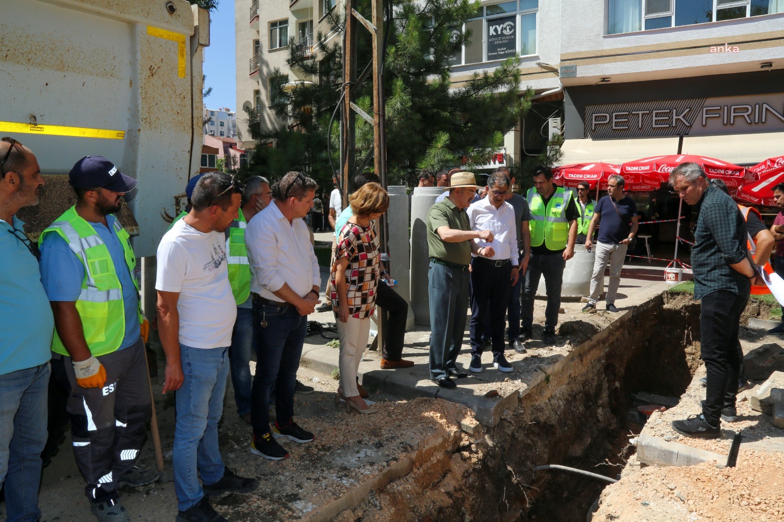 YILMAZ BÜYÜKERŞEN’DEN KAVŞAK DÜZENLEME ÇALIŞMALARINA YAKIN TAKİP