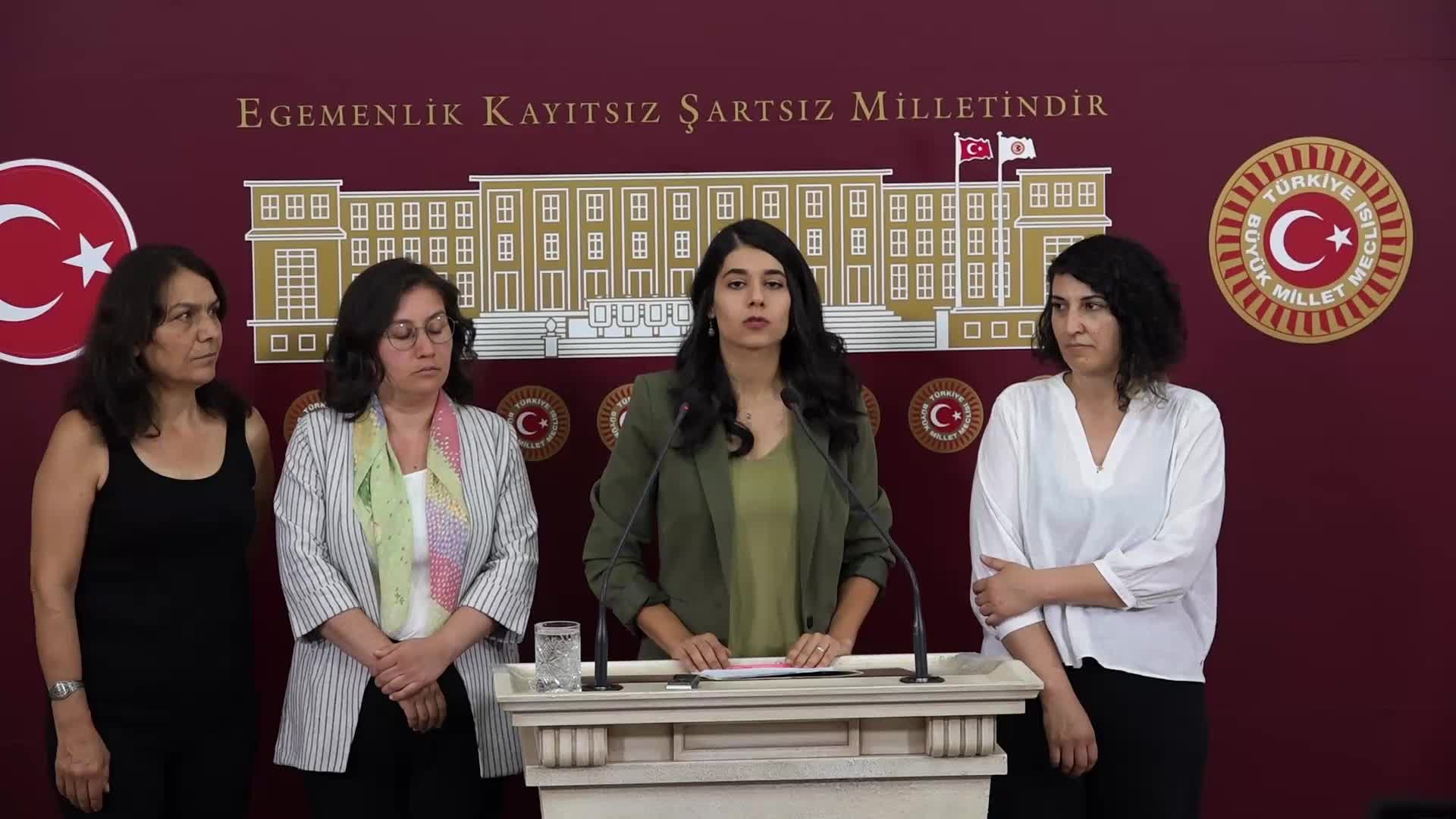 YEŞİL SOL PARTİLİ KADIN MİLLETVEKİLLERİ: “KIZ ÇOCUKLARININ EĞİTİMİ GİBİ BİR KONU ÜZERİNDEN KADIN DÜŞMANI POLİTİKALARINIZA SÖYLEM ÜRETMEKTEN, ÇOCUKLARIN YAŞAMLARINI KİRLİ SIYASETİNİZE ALET ETMEKTEN BIKMADINIZ”