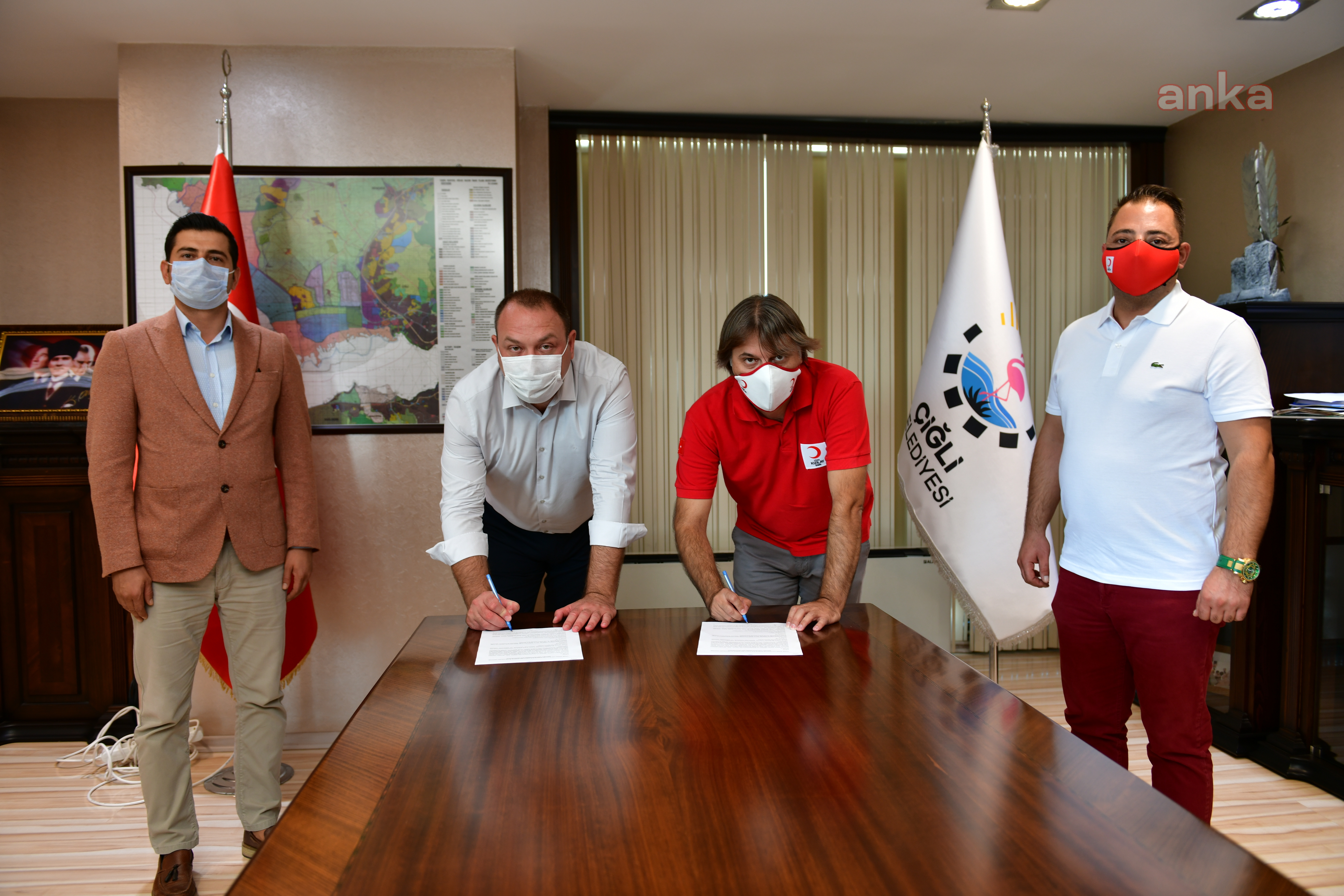 TÜRK KIZILAY’I İLE ÇİĞLİ’DE “SOSYAL YARDIM” PROTOKOLÜ