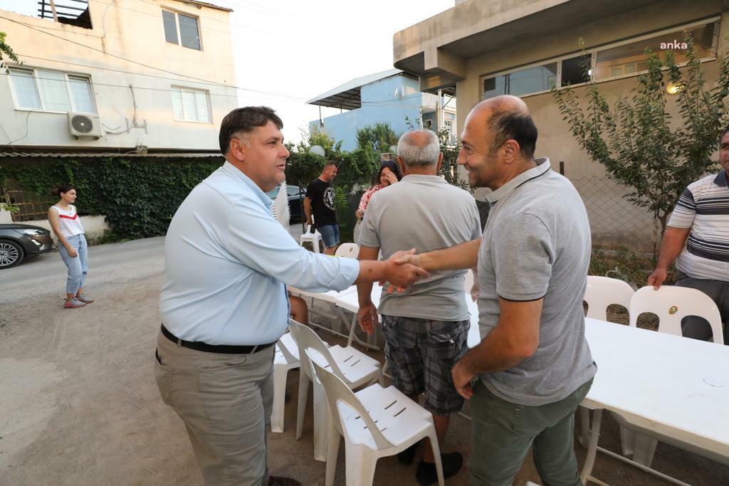 MENDERES BELEDİYE BAŞKANVEKİLİ ÖZKAN, MAHALLE ZİYARETLERİNİ SÜRDÜRÜYOR
