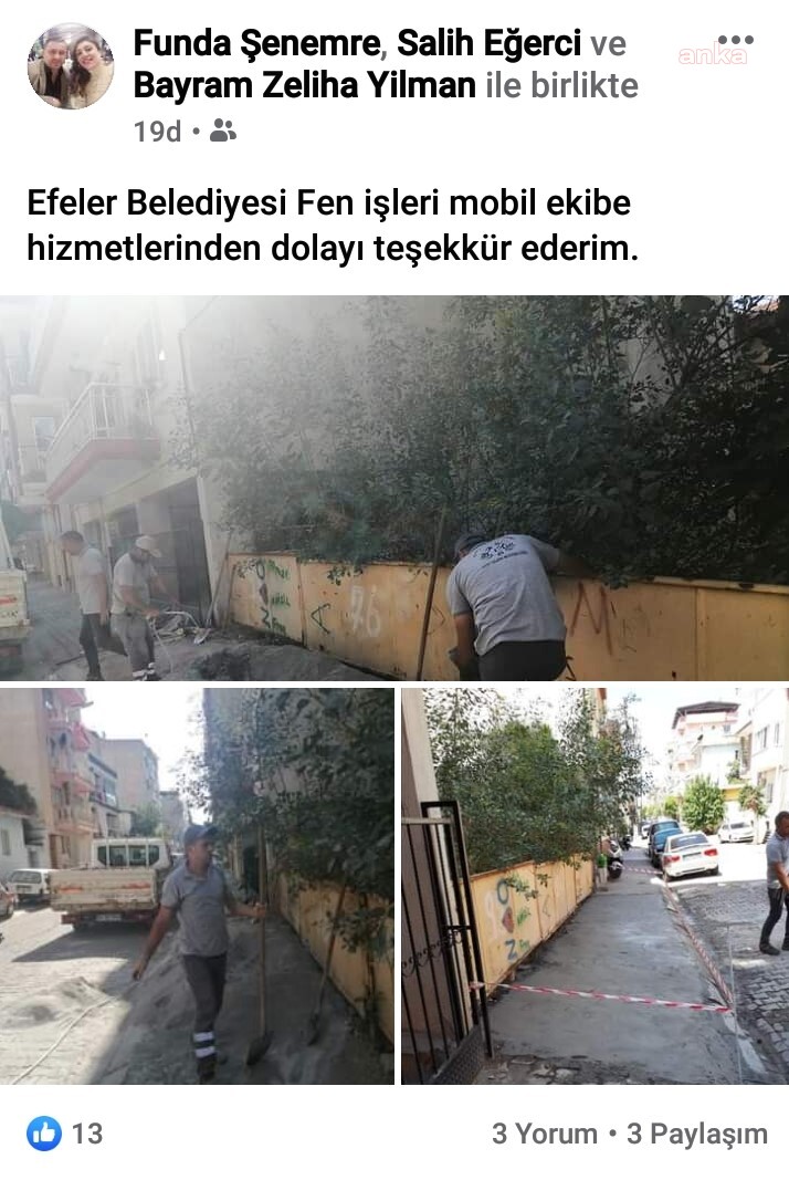 EFELERLİ MUHTARLARDAN BAŞKAN ATAY’A TEŞEKKÜR