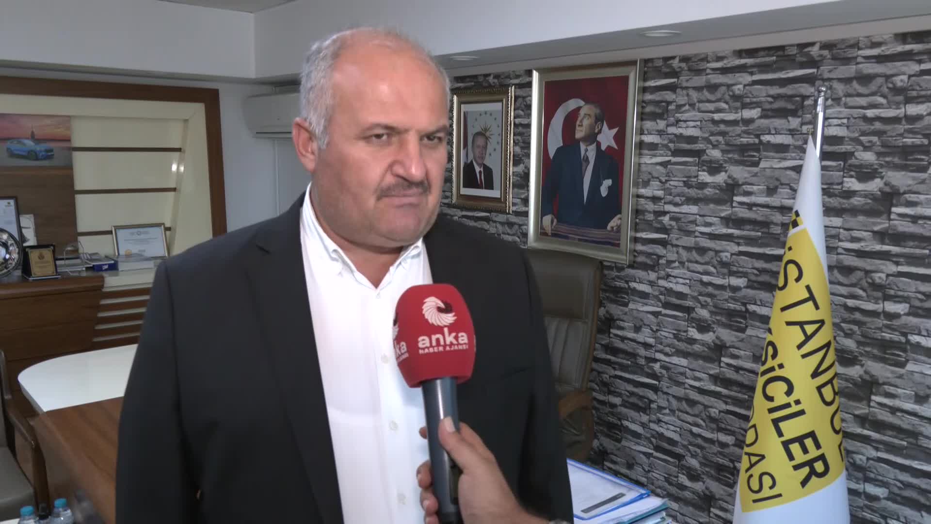 İSTANBUL TAKSİCİLER ESNAF ODASI BAŞKANI EYÜP AKSU: YÜZDE YÜZ ORANINDA ZAM TALEBİMİZ VAR