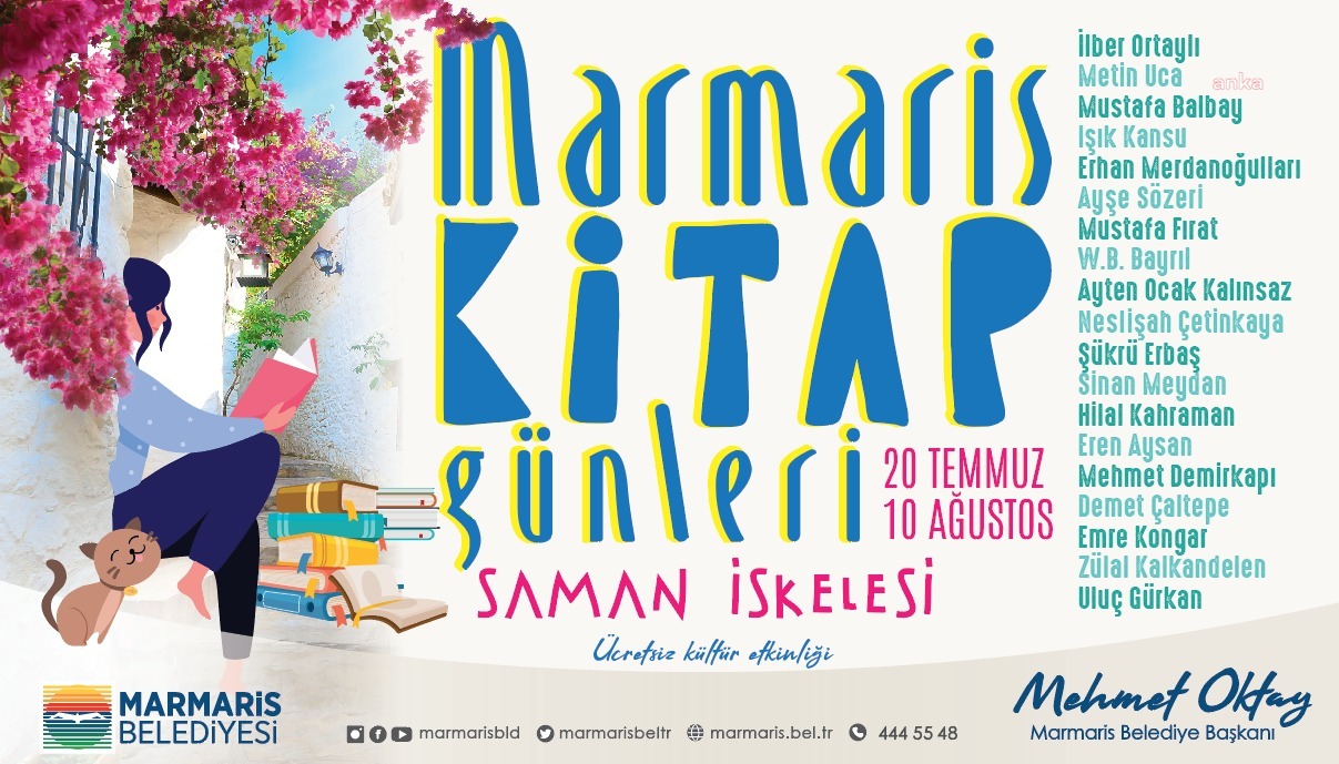 MARMARİS KİTAP GÜNLERİ’NİN ONUR KONUĞU İLBER ORTAYLI