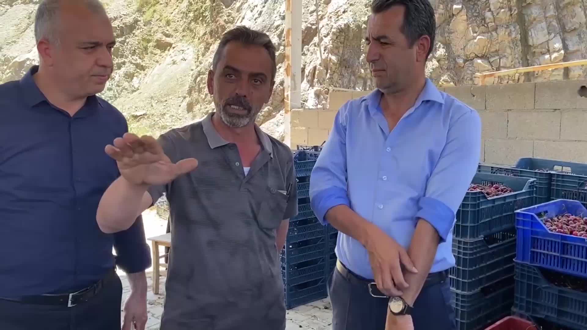 NİĞDELİ KİRAZ ÜRETİCİSİ: "ARKADAŞLARIMIZ ÇOCUĞUNA HARÇLIK VERMİYOR, KİRAZA YATIRIM YAPIYOR. AMA ŞU ANDA ÇOK KÖTÜYÜZ"