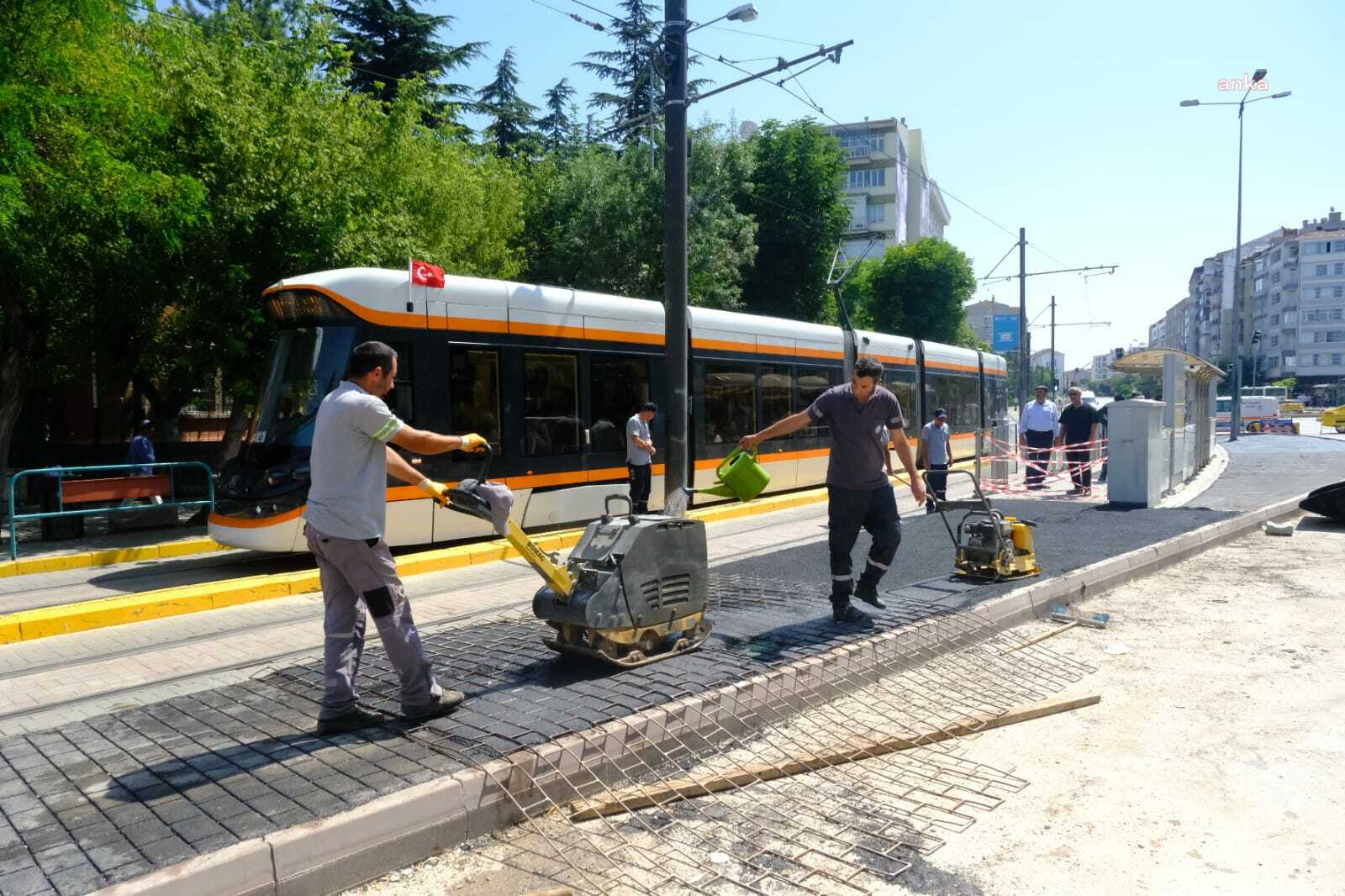 ESKİŞEHİR BÜYÜKŞEHİR BELEDİYESİ’NDEN ALAADDİN PARKI ÇEVRESİNDE ALT VE ÜSTYAPI ÇALIŞMASI