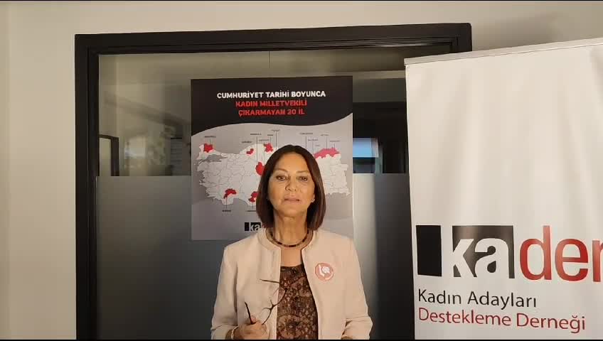 KA.DER BAŞKANI NURAY KARAOĞLU: SİYASİ EŞİTLİK İÇİN 162 YIL BEKLEMEYE TAHAMMÜLÜMÜZ YOK