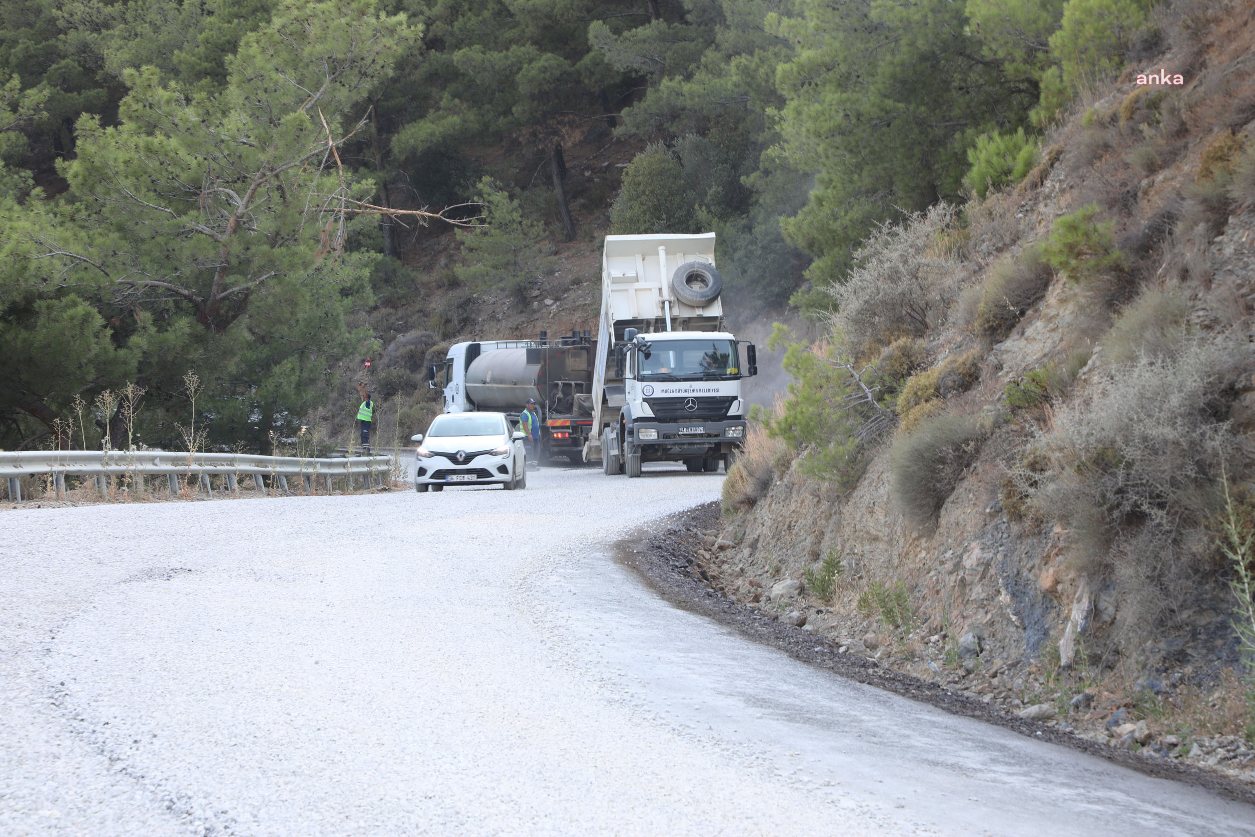 DATÇA MESUDİYE YOLU TAMAMLANDI