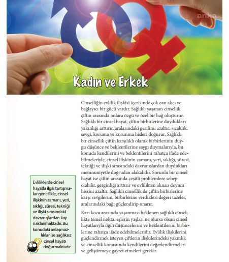 AİLE BAKANLIĞI’NA GÖRE CİNSEL HAYATTAKİ SIKINTILAR: ZAMANI, YERİ, SÜRESİ, TEKNİĞİ