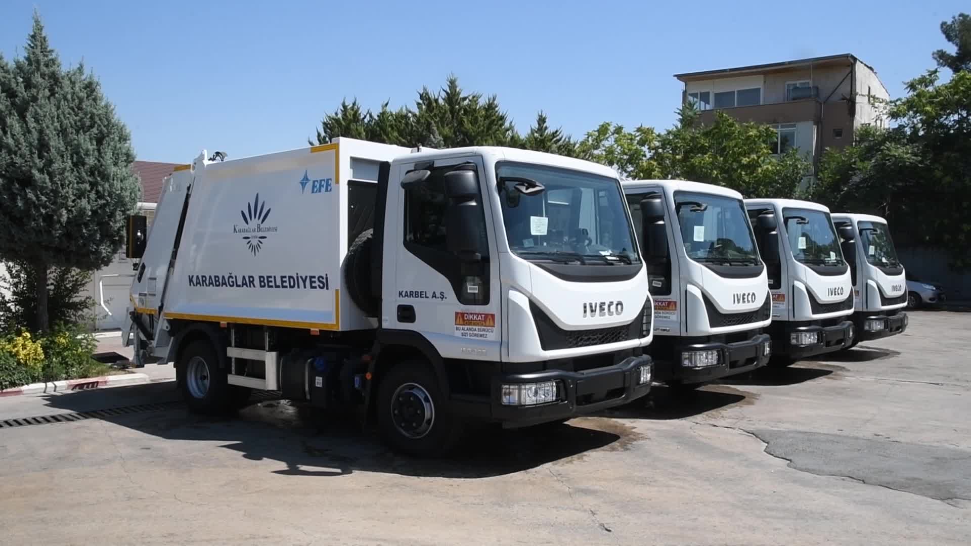 KARABAĞLAR BELEDİYESİ, ARAÇ FİLOSUNU GENÇLEŞTİRMEYE DEVAM EDİYOR