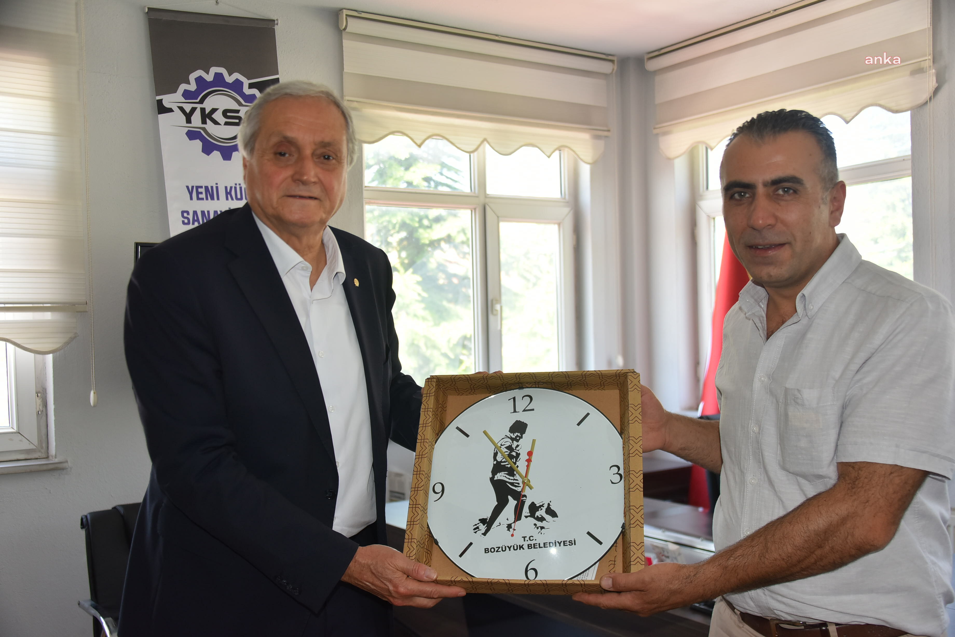 BOZÜYÜK BELEDİYE BAŞKANI BAKKALCIOĞLU’NDAN YENİ SANAYİ SİTESİ YÖNETİMİNE ZİYARET