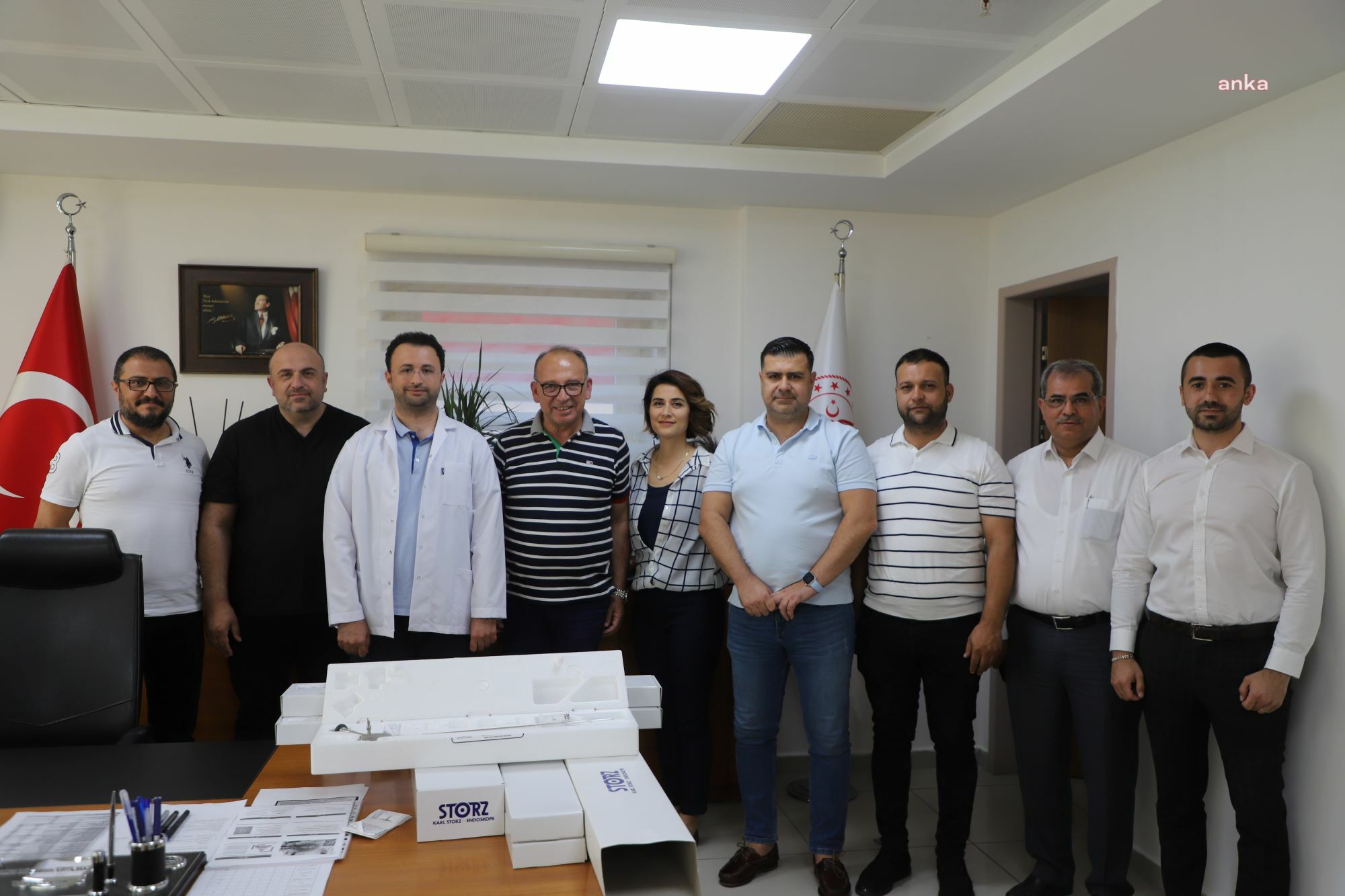 TURGUTLU BELEDİYESİ'NDEN DEVLET HASTANESİNE TIBBİ CİHAZ DESTEĞİ