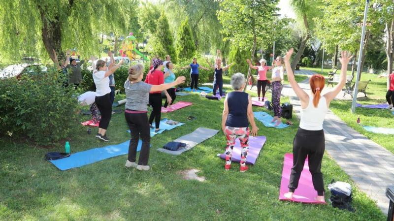ODUNPAZARINDA KADINLAR SABAH SPORUNDA BULUŞUYOR