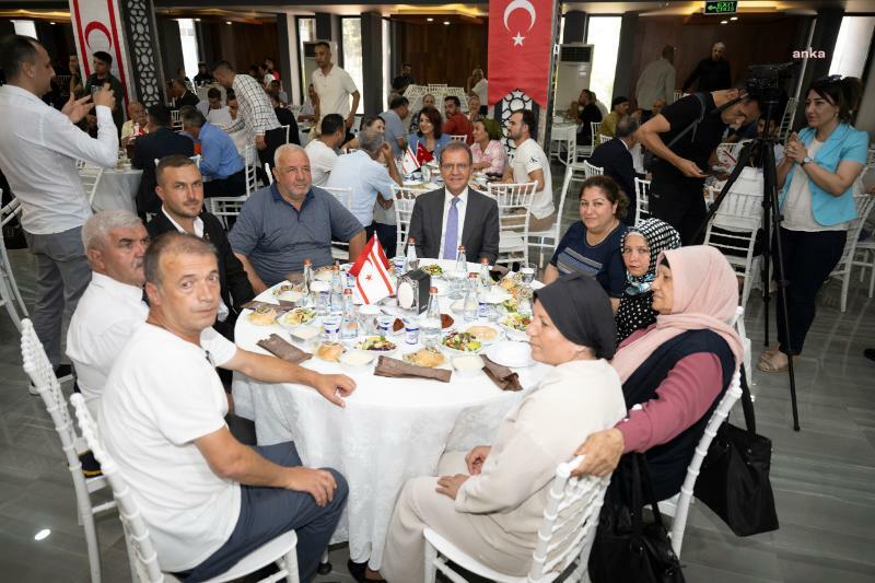 VAHAP SEÇER: “TÜRKİYE OLARAK HER ZAMAN KIBRISLI TÜRKLERİN YANINDA OLACAĞIZ”