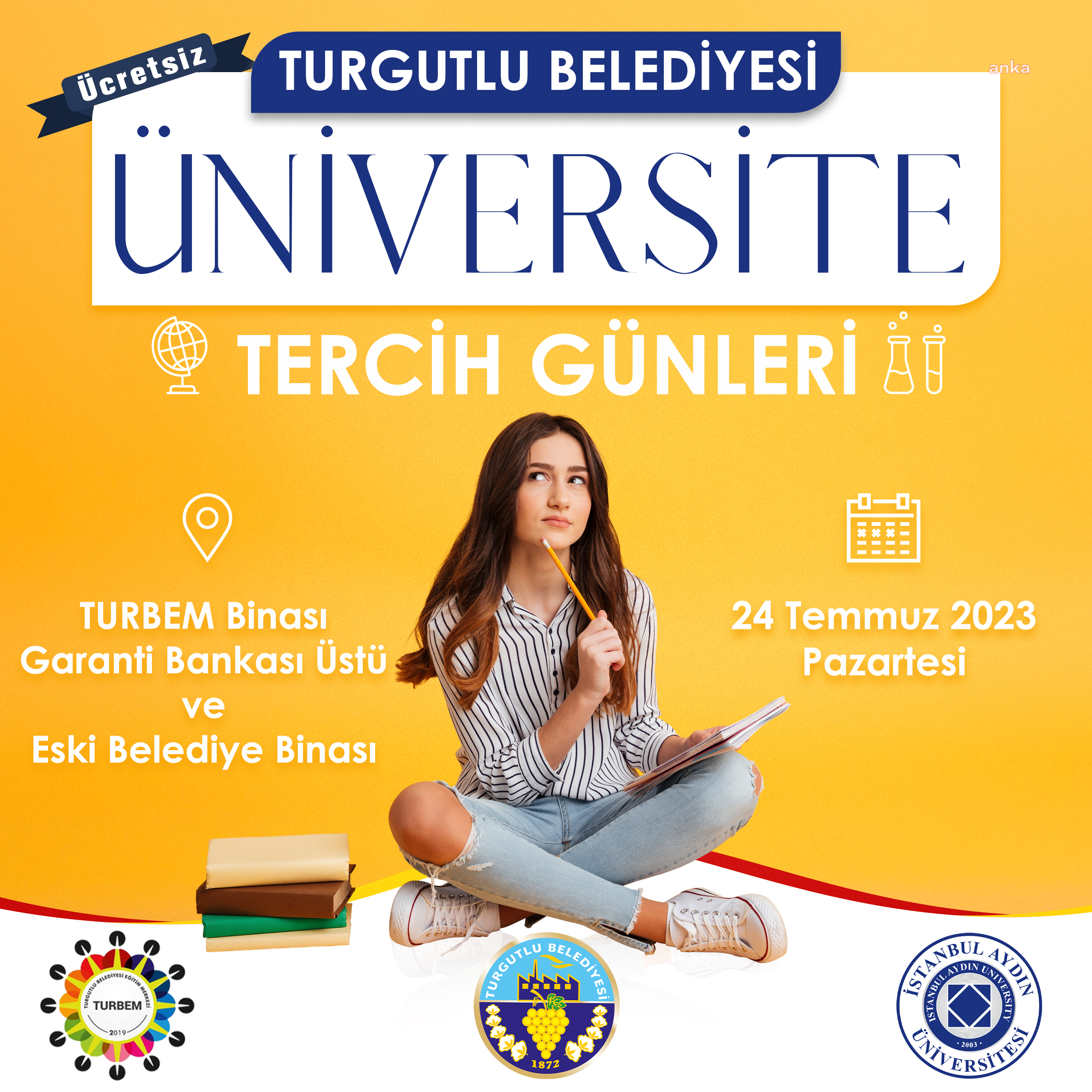 TURGUTLU BELEDİYESİ, BU YIL DA GENÇLERE TERCİH REHBERLİĞİ DESTEĞİNDE BULUNACAK