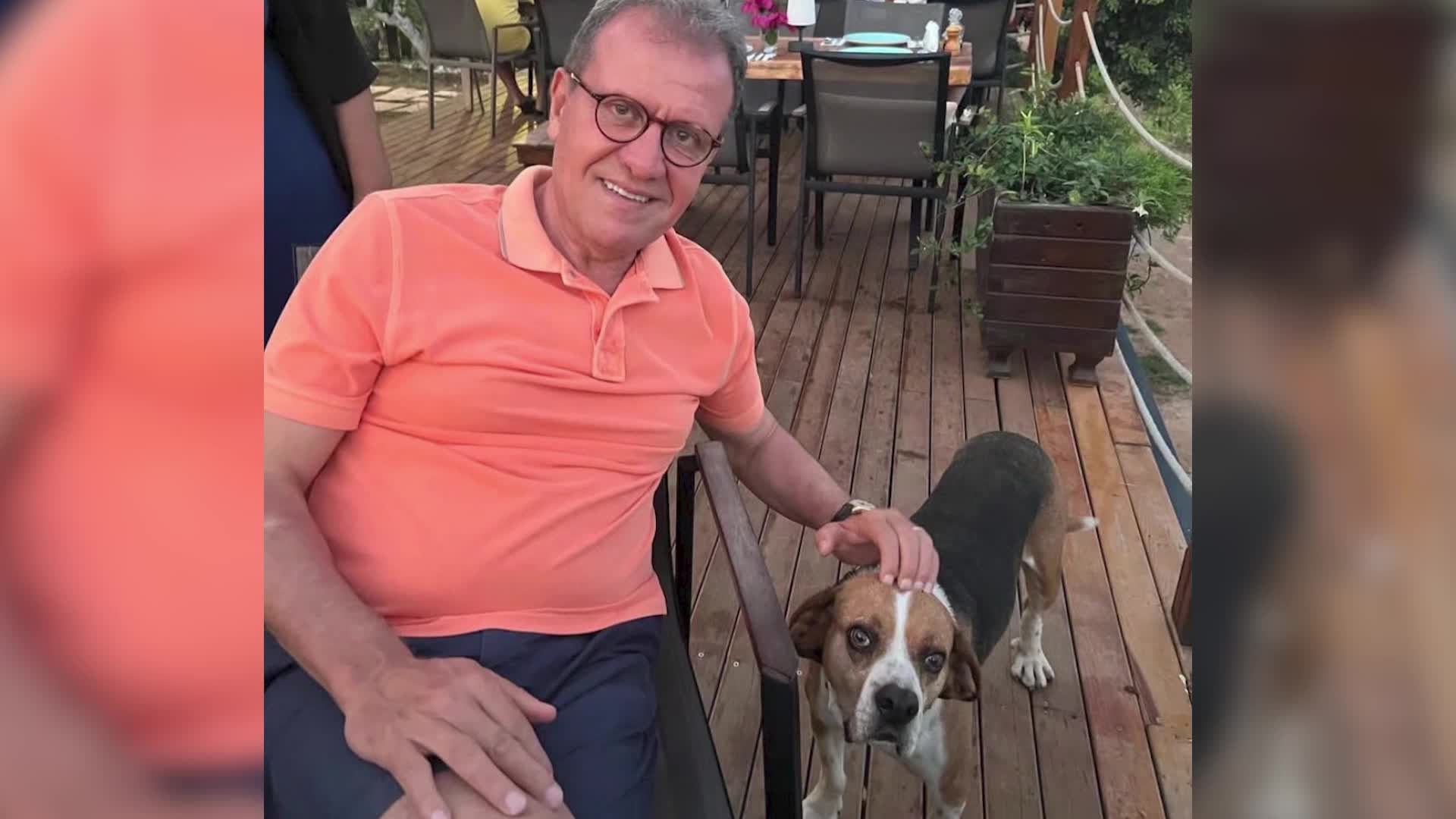 VAHAP SEÇER, DEPREMZEDE ZEUS’UN YAVRUSU KARAMEL’İ SAHİPLENDİ