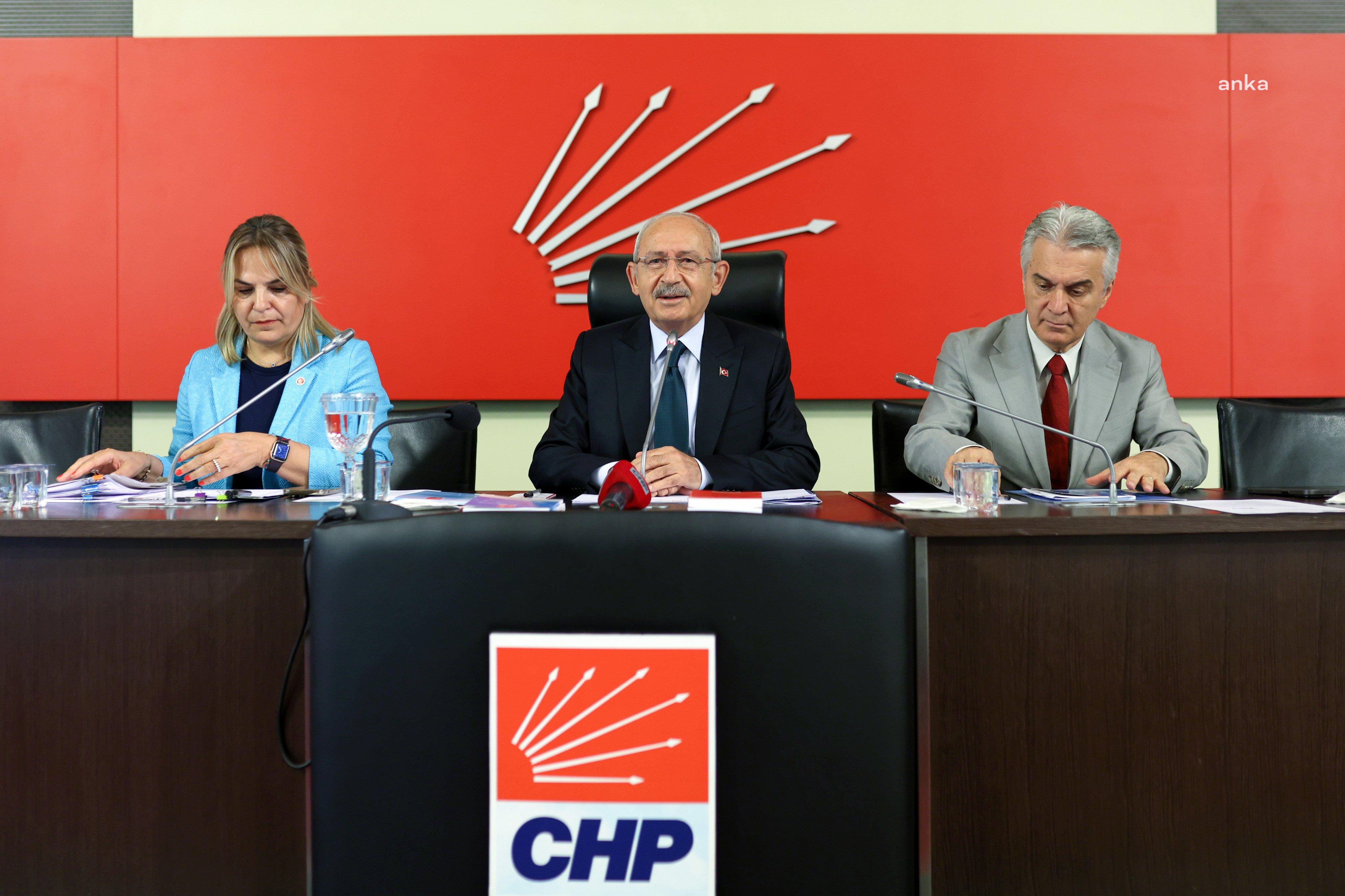 CHP PM, KEMAL KILIÇDAROĞLU BAŞKANLIĞINDA TOPLANDI